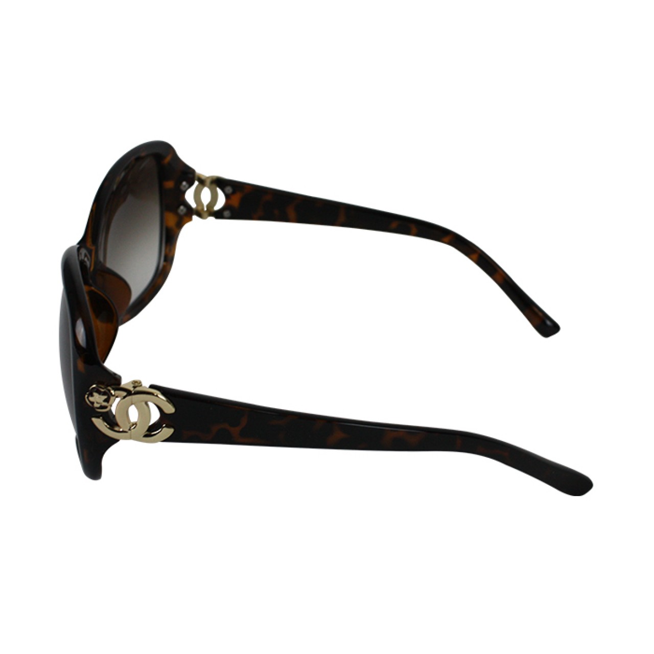 Chanel Flower Women's Resin texture Sunglasses