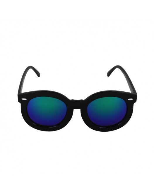 White Arrow Stylish New Round Blue Wayfarer Sunglasses