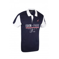 Eden Park Design Navy Blue Polo Shirt With White Collared Shirt Mens