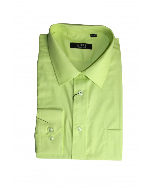 Vogue Life Clothing Formal Men's Green Shirt And Tie Set Combo