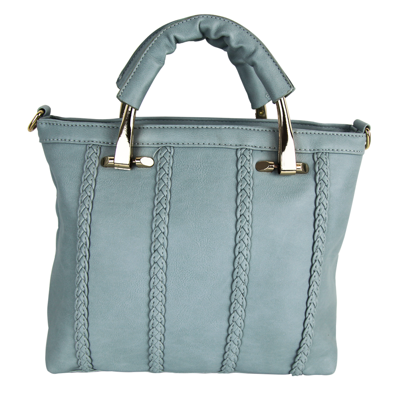 Blue Solid Shoulder/tote Bag