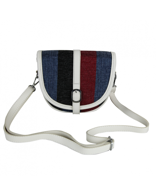 Classic Multi-color Modern Stripes Tote/Crossbody Women's Bag