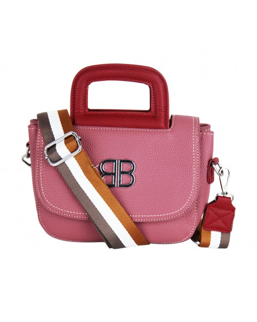 Cambridge Satchel Grey/ Ash Pink/ Orange/ Red Women's Bag