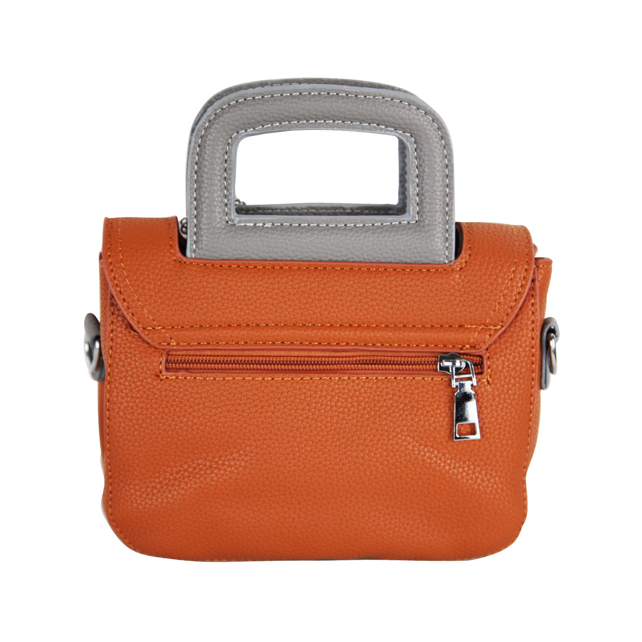 Cambridge Satchel Grey/ Ash Pink/ Orange/ Red Women's Bag