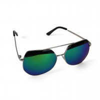 UV Protected Ocean Blue Mirrored Aviator Sunglasses Mens