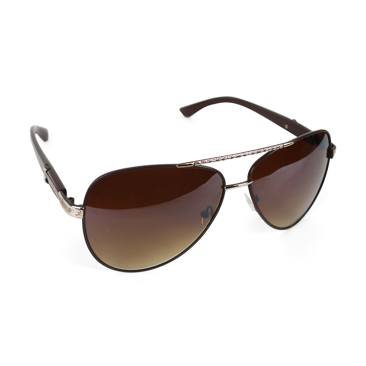Coffee Tinted Shade Aviator Unisex Polarized Sunglasses