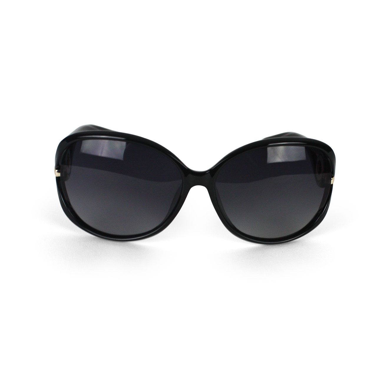 Women Polarized Black Cat-Eye Designer Sunglasses