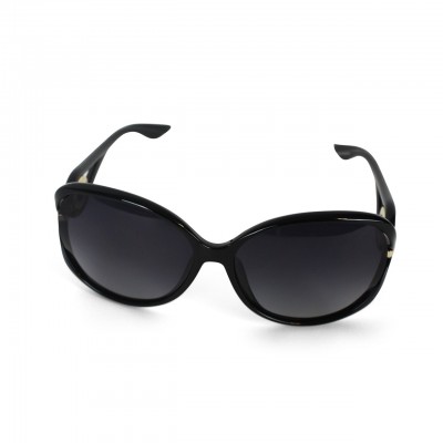 Women's Polarized Shades Black Cat Eye Designer Sunglasses