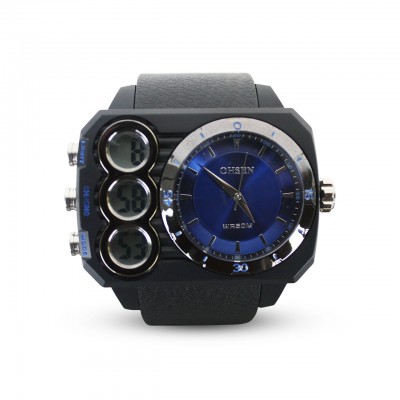 Men's OHSEN WR50M Digital Chrono Light Mode Big Dial Watch