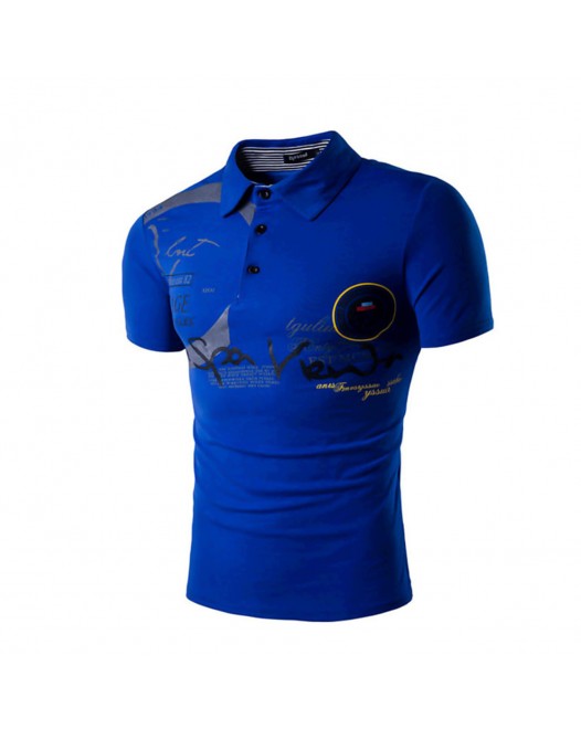 royal blue designer t shirt