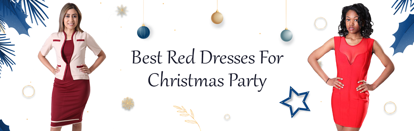 Red Dress for Christmas Party Dress