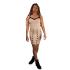 Women's Sleeveless Knitted Dress Midi Crepe Black And Beige Bodycon Dress Outfit
