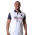 Men's Multi-Color Short Sleeves Collared Blue And White Polo Shirt 