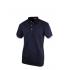 Men's Solid Collared Neck Navy Blue Polo T Shirt