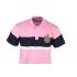 Men's Double-Color Lite Rose Collared Tees