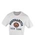 Crew Neck Austrafitch New York NYC Printed White T Shirts For Men