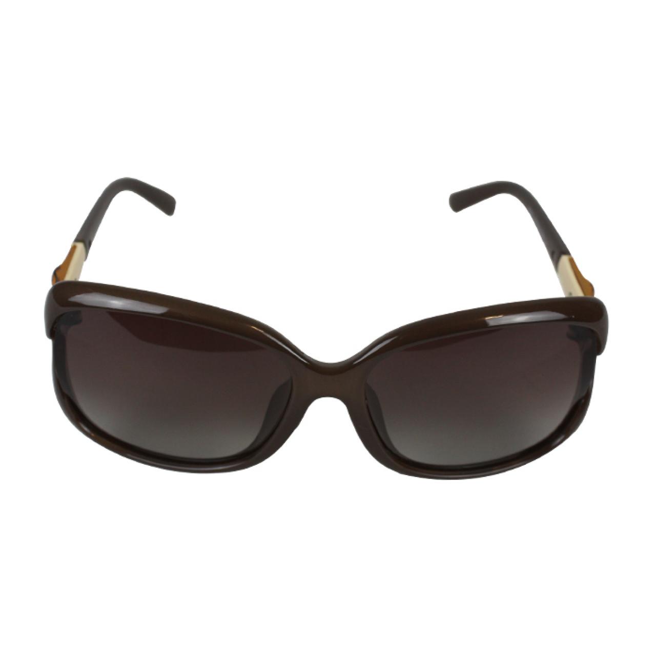 Unisex Elegant Tint Designer Polarized Sunglasses Brown Lenses