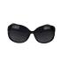 Women's Polarized Black Cat-eye Designer Sunglasses
