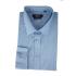 White Striped Shades Formal Basic VOGUE LIFE Blue Shirt Men With Tie Set