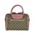 Women Leather Tote Mini Quilted Bag