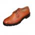 Men's Brown Classic Oxford/Balmoral Wing Tip Lace Up Genuine Leather Shoe