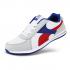 Comfort Athletic Mens White Leather Shoes