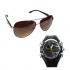 Get 4 & Pay For 2 - Genuine Leather Shoes for Men (Pack Of Oxford Shoes Sunglass Wallet Watch Combo Offer )