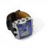 Men's OHSEN W068 Dual Time Big Face Analog Digital Alarm Chime LED Quartz Wristwatch