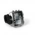 Men's OHSEN W068 Dual Time Big Face Analog Digital Alarm Chime LED Quartz Wristwatch