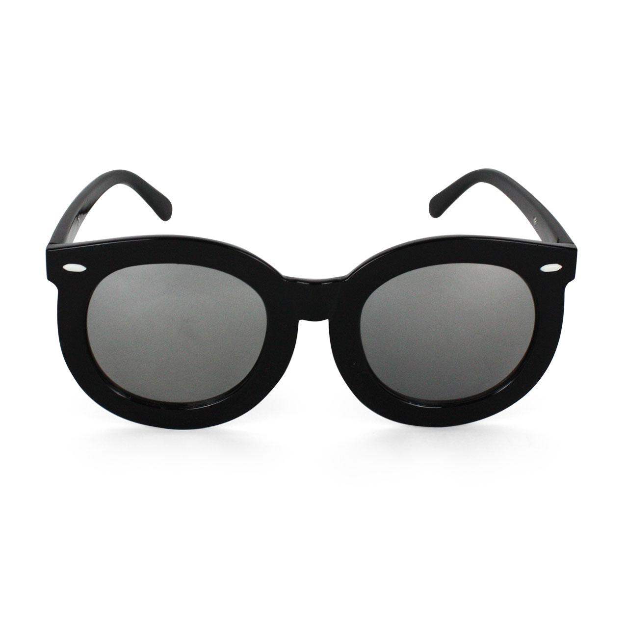 White Arrow Stylish New Round Smoke Wayfarer Sunglasses