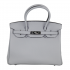 Zeekas Brand Women Solid Leather Satchel White Handbag With Silver Hardware Top Handle Purse