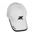 Zeekas ZK Brand Baseball White Plain Hat Cap With Embroidery For Men's and Women's