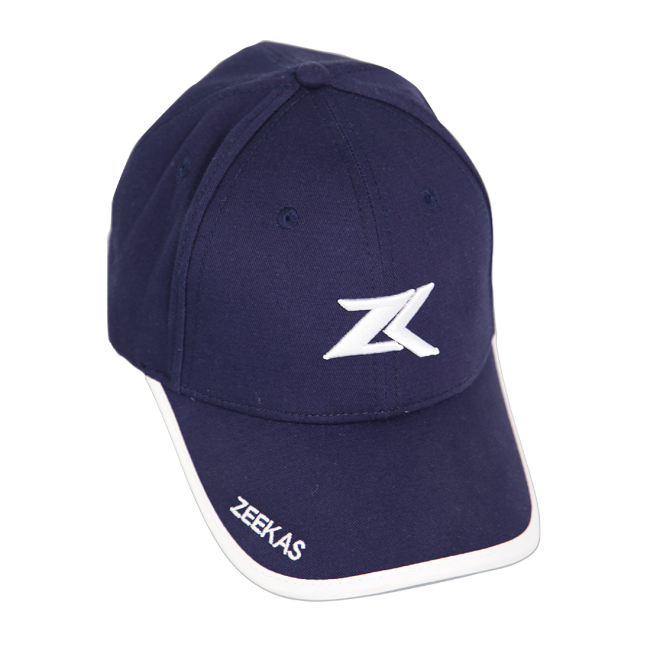 Zeekas ZK Navy Blue Baseball Cap with Brand Embroidery Hat For Men and Women